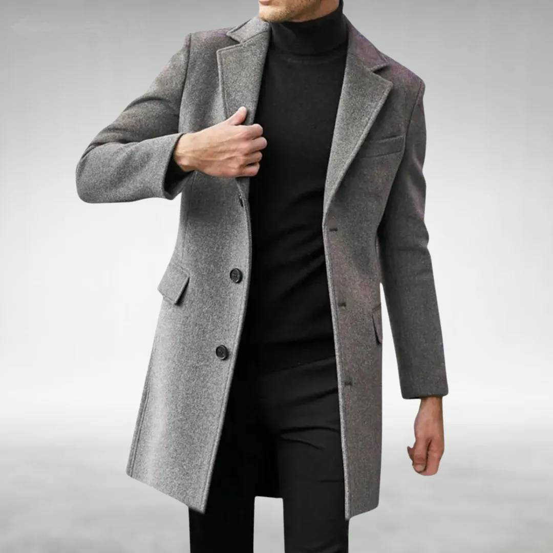 Thomas™ - Elegant Long Men's Coat