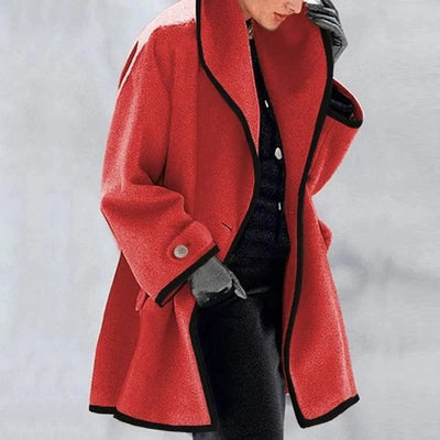 Ziah™ - Fashionable and Trendy Fleece Coat